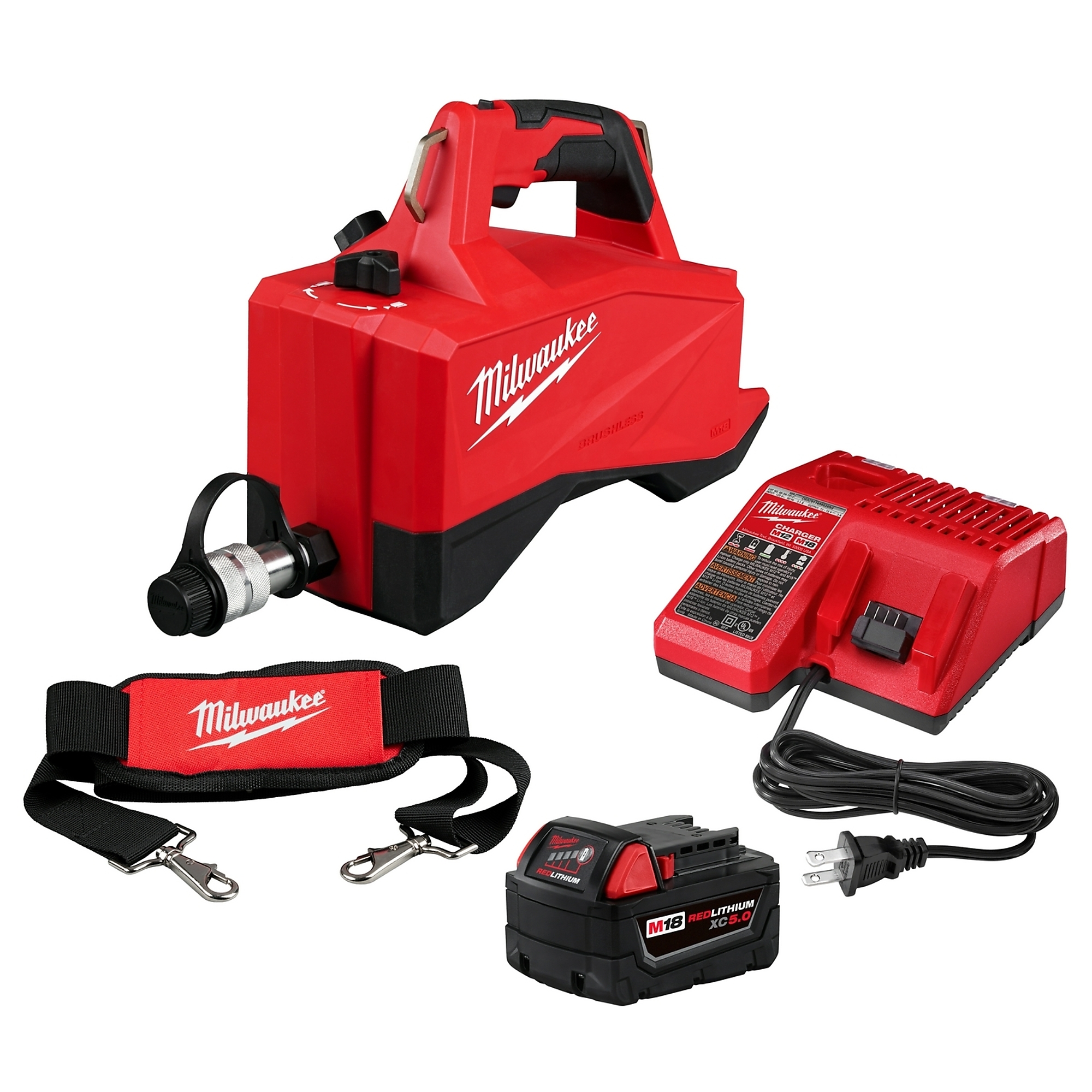 Milwaukee M18™, M18 Brushless Single Act 60in.3 Hydraulic Pump, Model# 3120-21